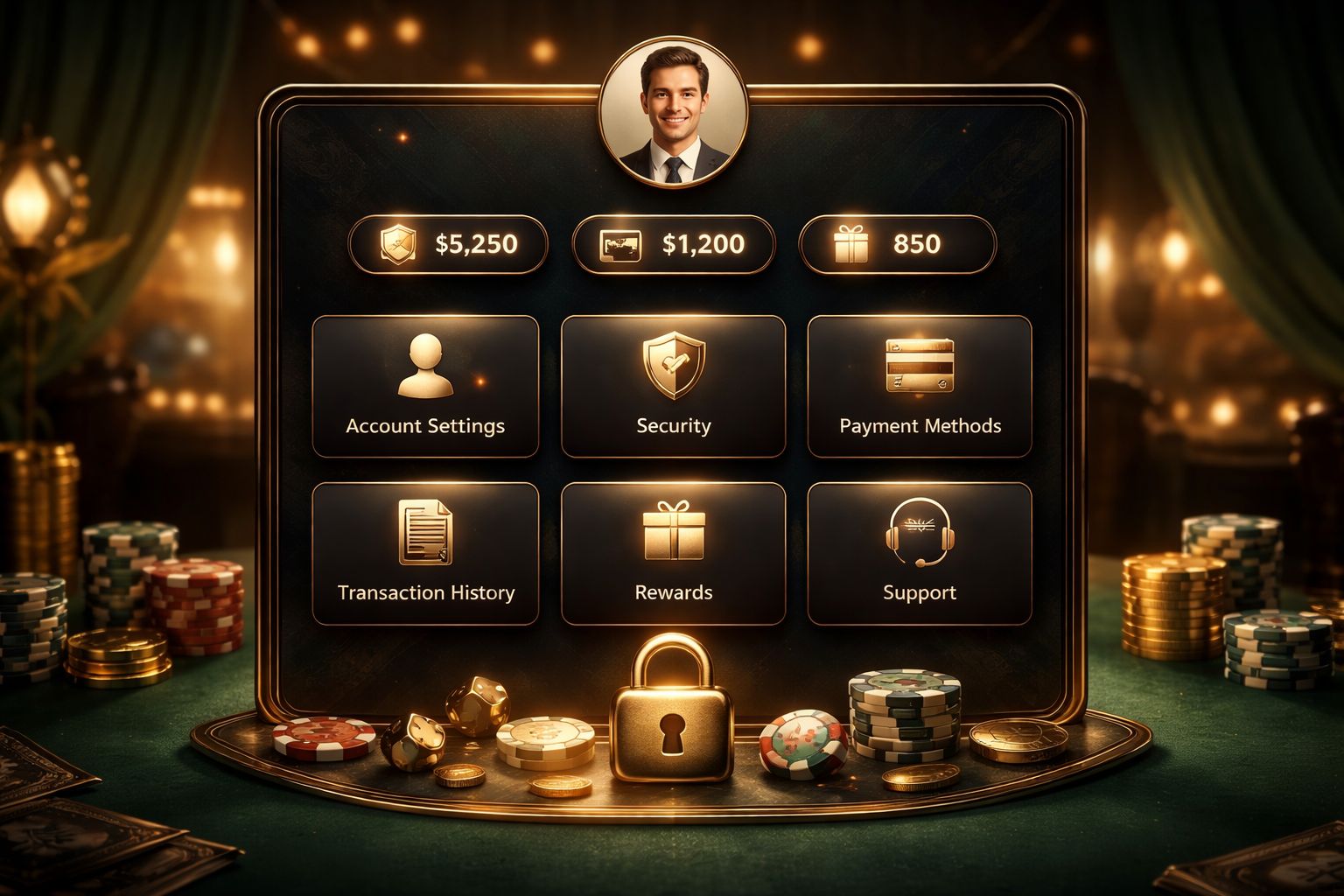 Protected Sign-In With Strong Account Safeguards
